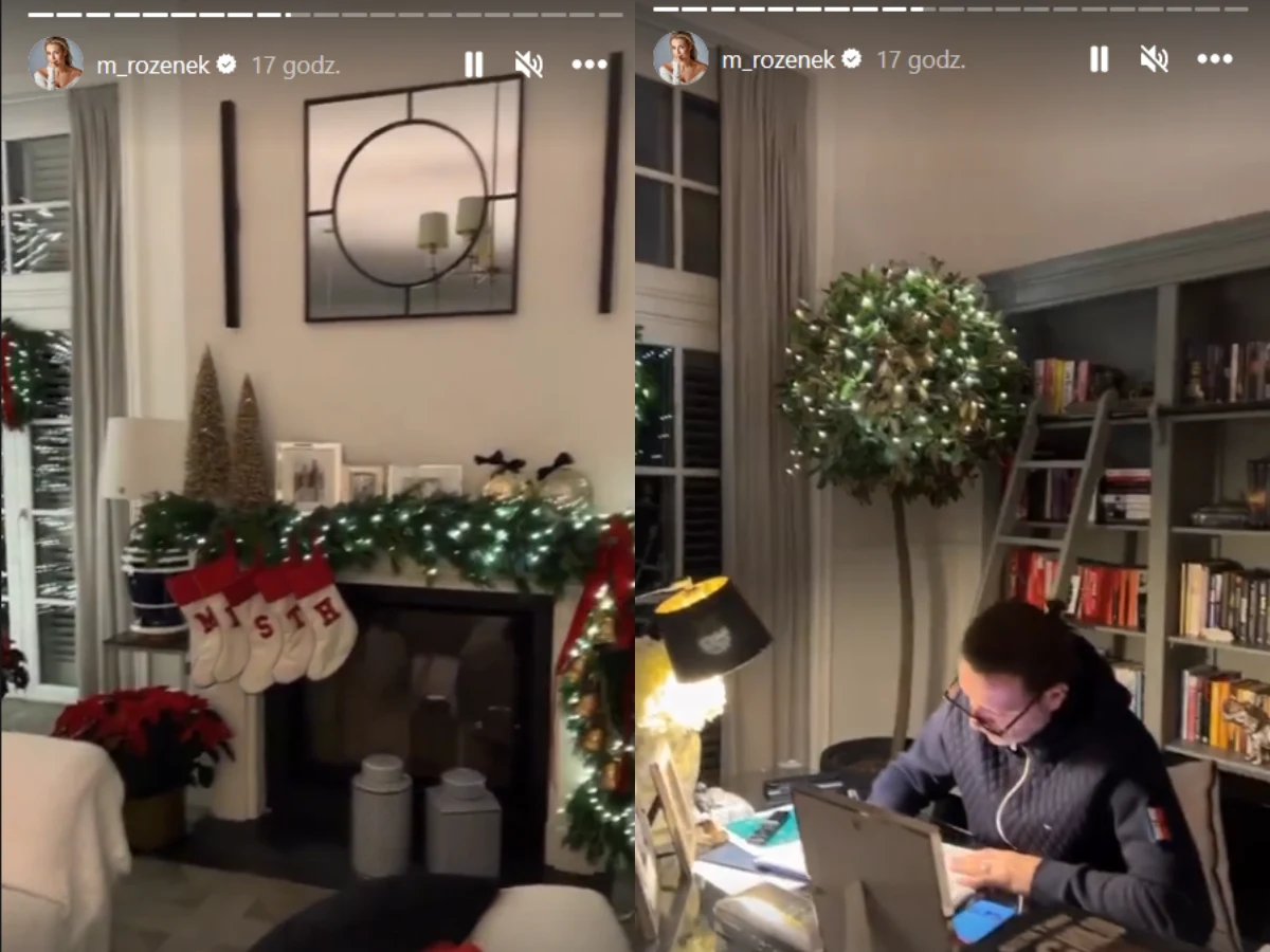 Małgorzata Rozenek-Majdan gotowa na święta. Już udekorowała dom!