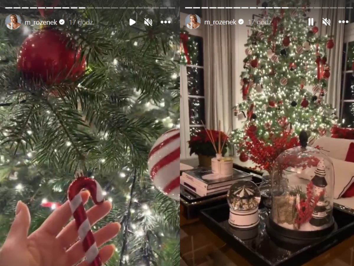 Małgorzata Rozenek-Majdan gotowa na święta. Już udekorowała dom!