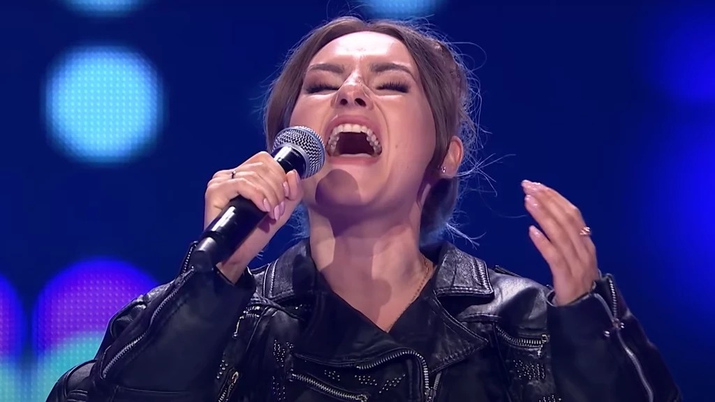 Anna Malek w "The Voice of Poland" Anna Malek w "The Voice of Poland"