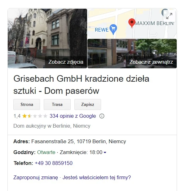 Internauci nie zostawiają na niemieckim domu aukcyjnym suchej nitki