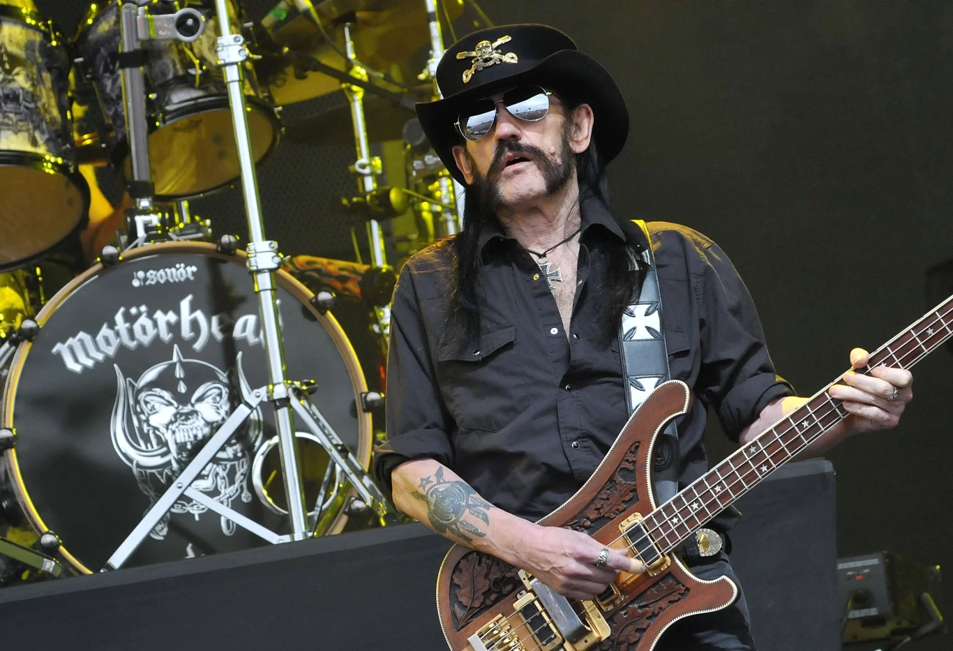 Lemmy Kilmister był liderem zespołu Motörhead Lemmy Kilmister był liderem zespołu Motörhead