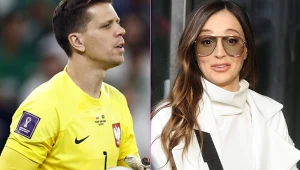 Wojtek Szczęsny i Marina Łuczenko-Szczęsna