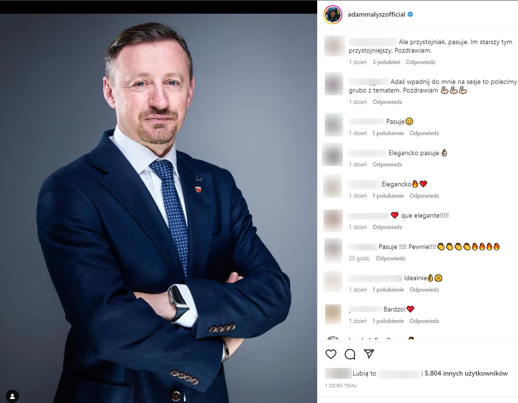 Adam Małysz pochwalił się nowym zdjęciem na Instagramie Adam Małysz pochwalił się nowym zdjęciem na Instagramie