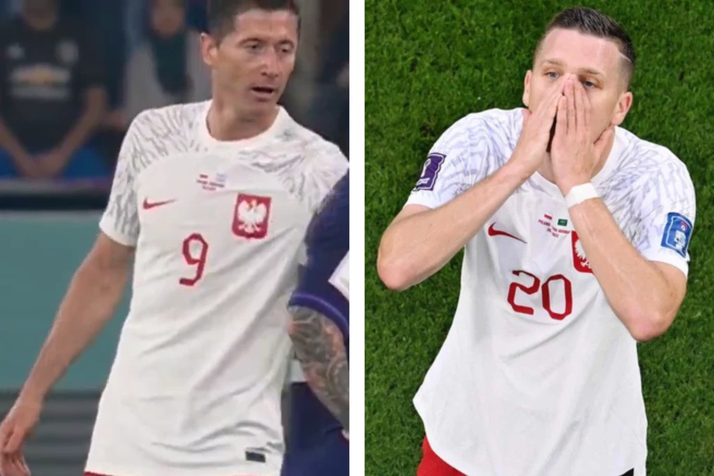 Reprezentacja Polski. Robert Lewandowski i Piotr Zieliński Reprezentacja Polski. Robert Lewandowski i Piotr Zieliński