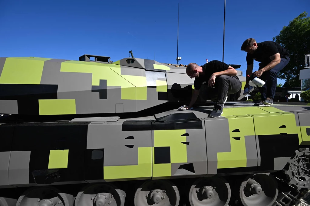Czołg KF51 produkcji niemieckiej firmy Rheinmetall