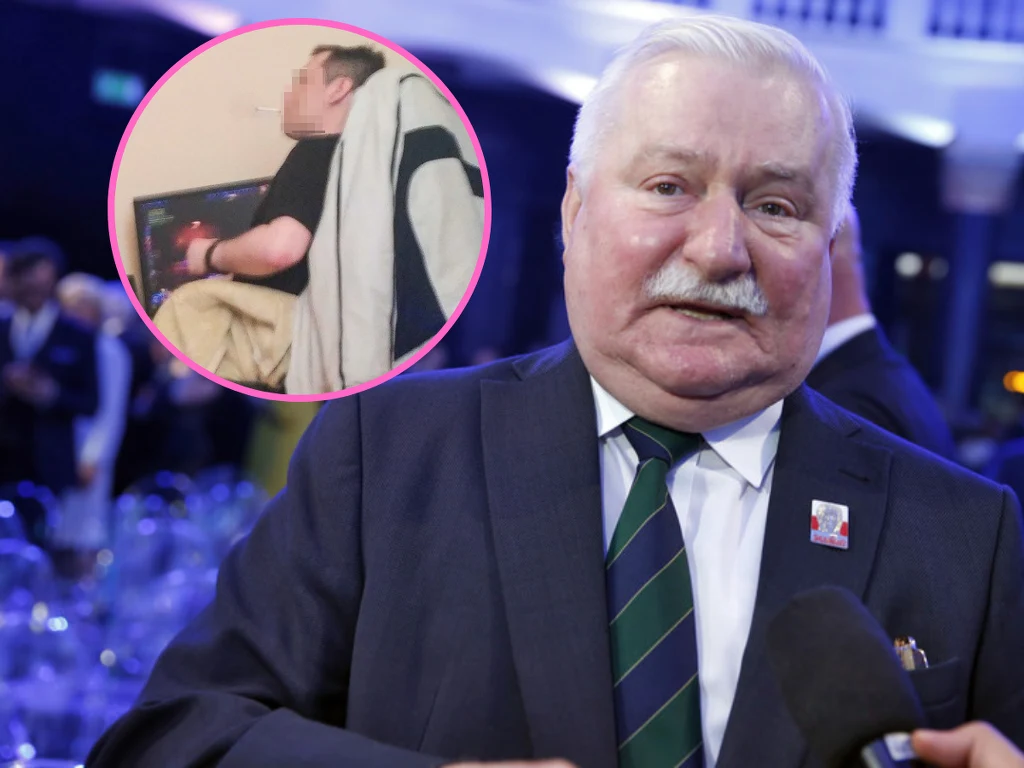 Sławomir Wałęsa i Lech Wałęsa