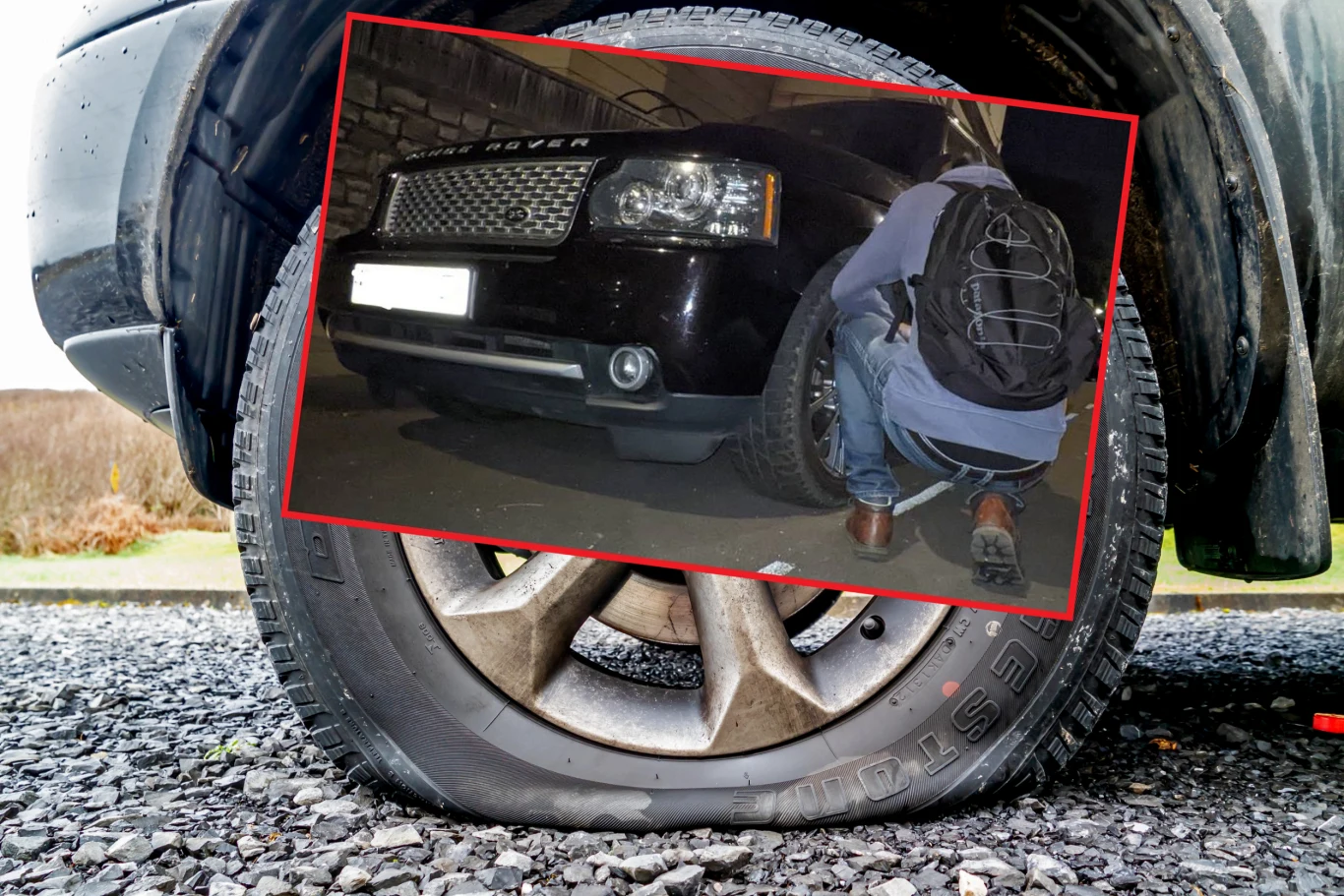 "Aktywiści" wzięli za cel opony SUV-ów "Aktywiści" wzięli za cel opony SUV-ów