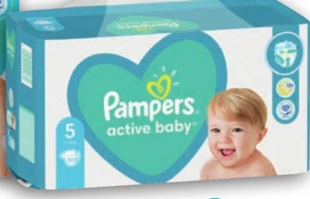 Pampers Active Baby 5, 110 Pieluszek,11kg-16kg