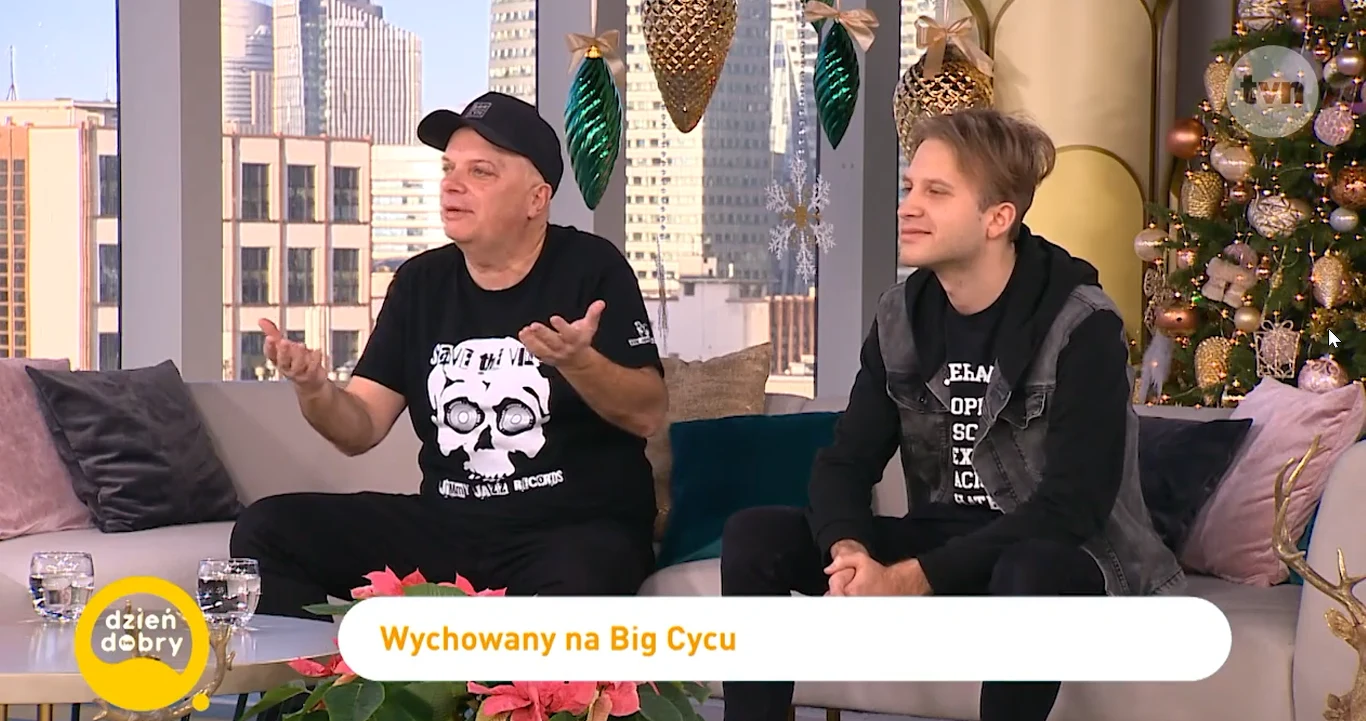 Krzysztof Skiba i Tytus Skiba w "Dzień Dobry TVN" 