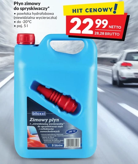 Płyn do spryskiwaczy zimowy Biloxxi - promocja Makro Cash&Carry - Ding.pl