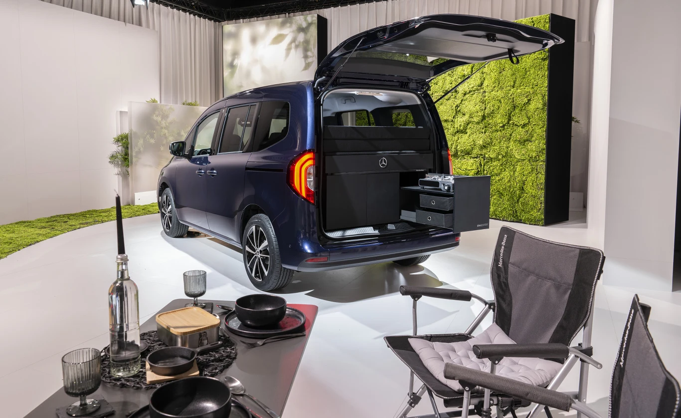 Mercedes EQT z modułem Marco Polo