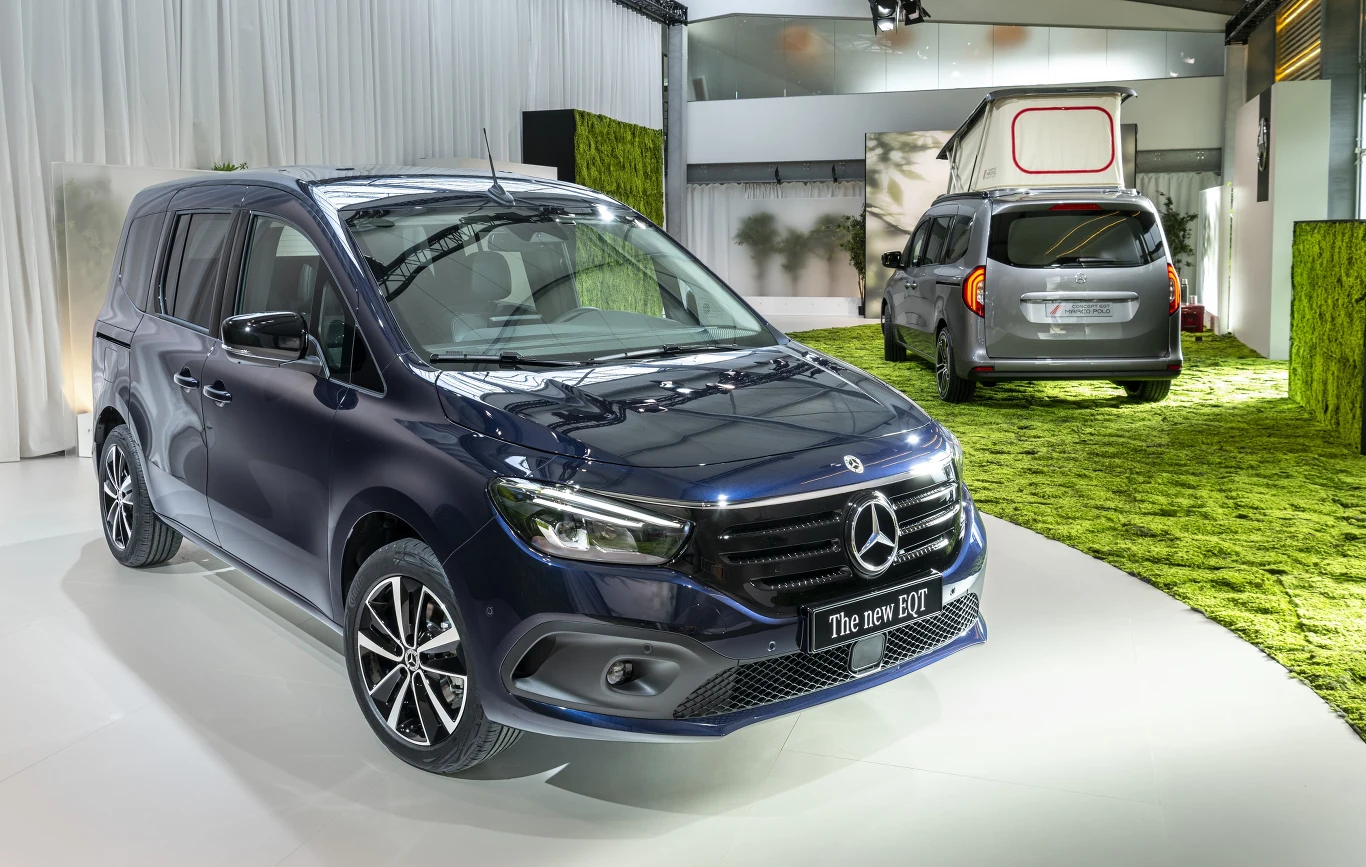 Mercedes EQT z modułem Marco Polo