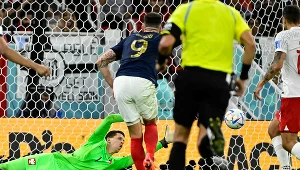 Mecz Polska - Francja w 1/8 finału mundialu 2022