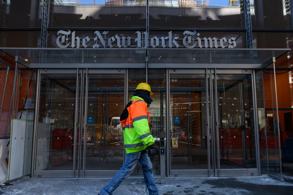 Siedziba "NYT", zdj. ilustracyjne Siedziba "NYT", zdj. ilustracyjne