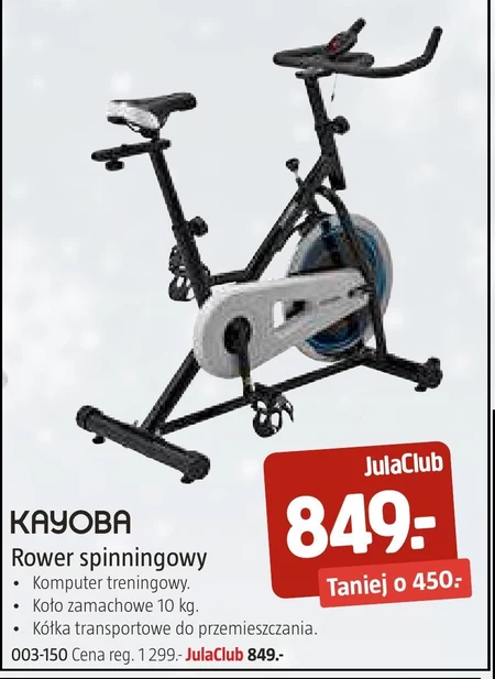 Rower stacjonarny Kayoba