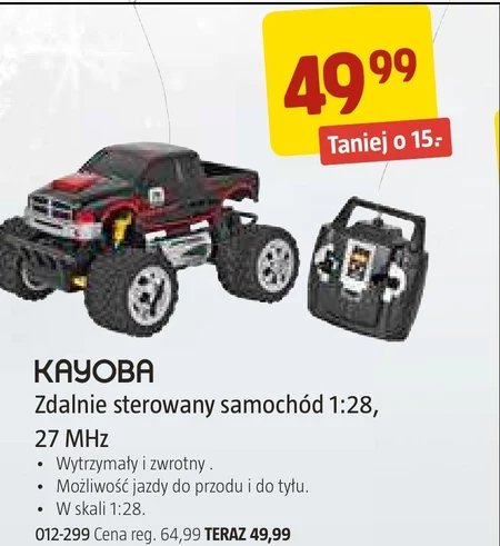 Auto zdalnie sterowane Kayoba