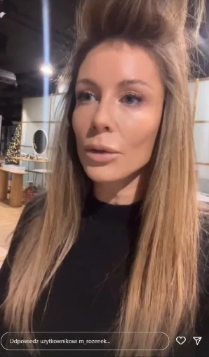 Małgorzata Rozenek na planie "Dzień Dobry TVN". Małgorzata Rozenek na planie "Dzień Dobry TVN".