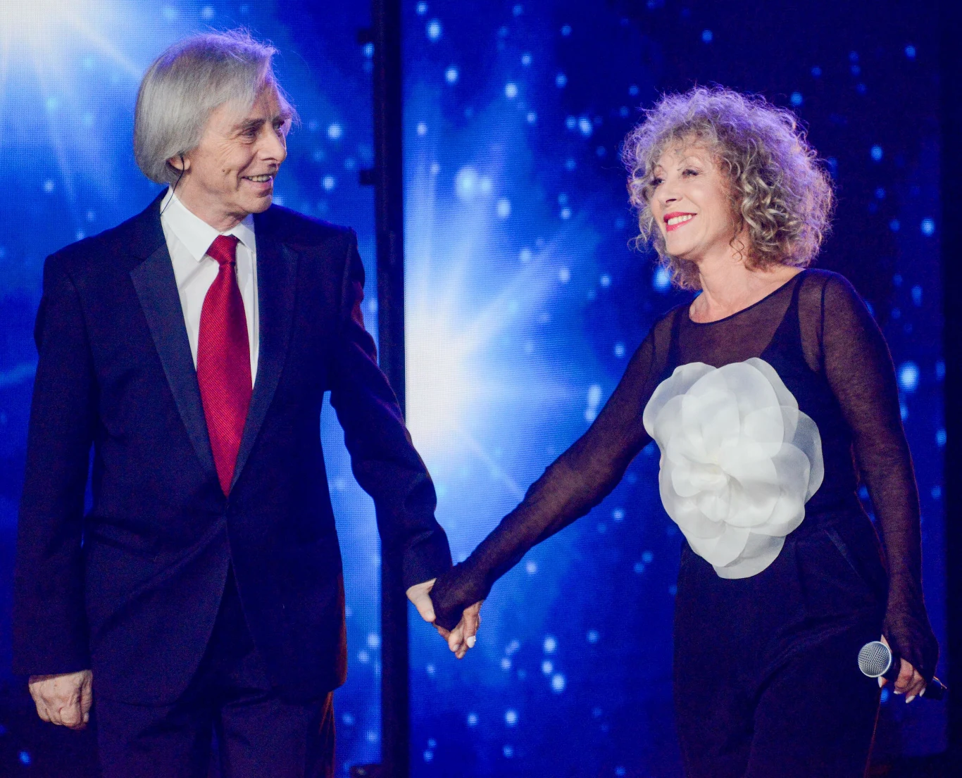 Włodzimierz Korcz i Alicja Majewska