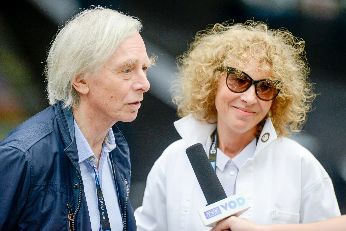 Włodzimierz Korcz i Alicja Majewska