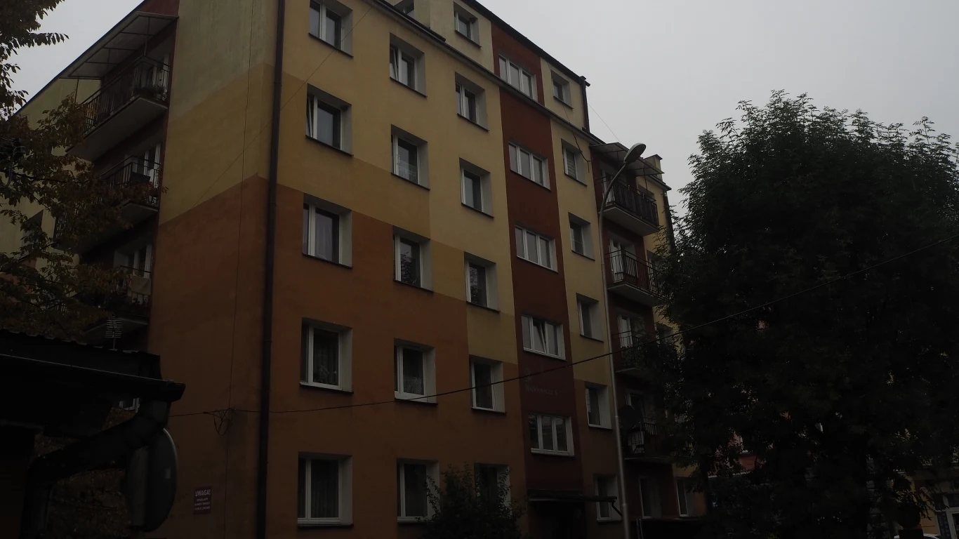 Blok, w którym mieszkał Marek Pomykała