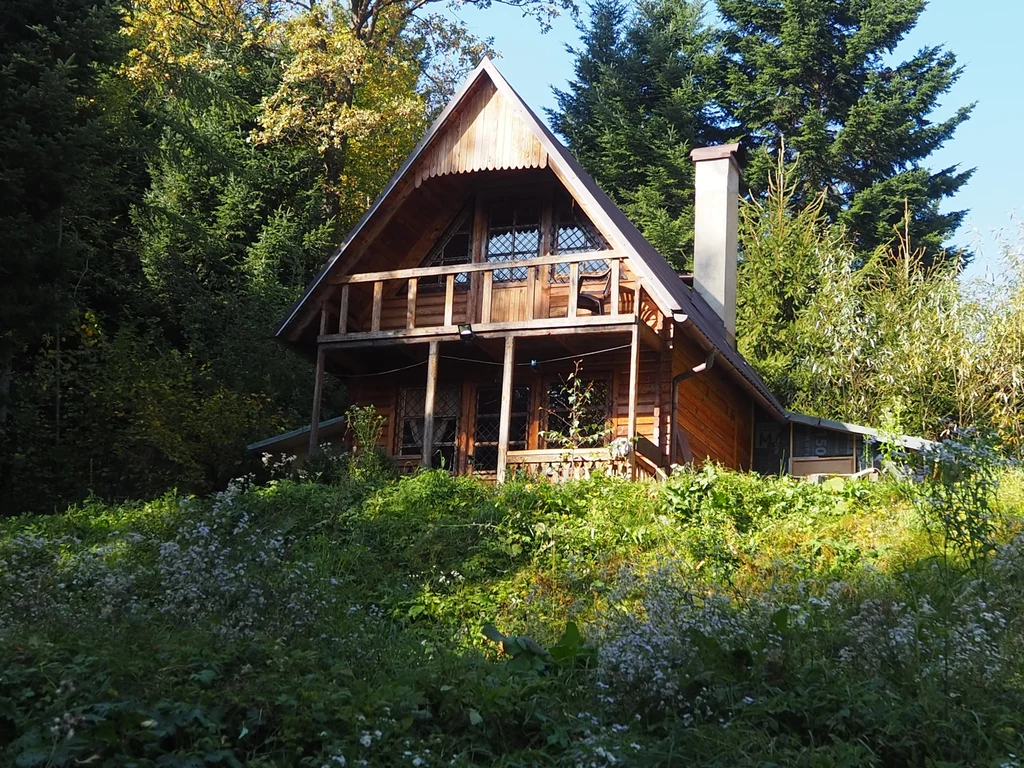 Domek w Wołkowyi, który należał do Tadeusza P. Domek w Wołkowyi, który należał do Tadeusza P.