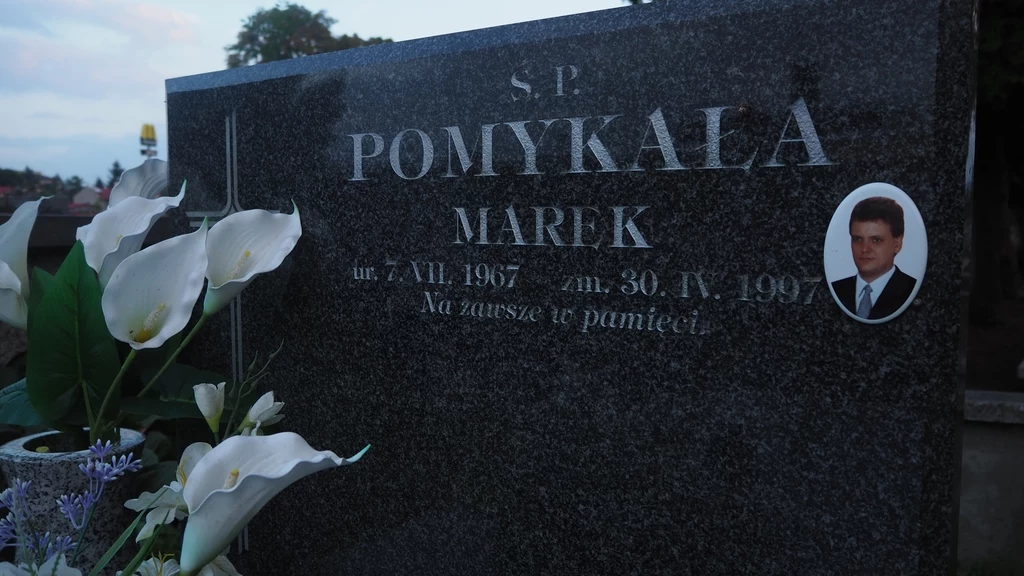 Grób Marka Pomykały Grób Marka Pomykały