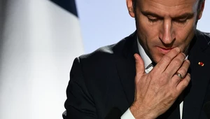 Prezydent Francji Emmanuel Macron