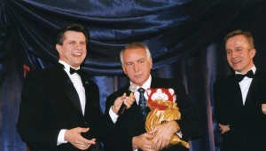 Zygmunt Chajzer na planie "Idź na całość"