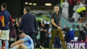 Luis Enrique po meczu Hiszpanii z Marokiem