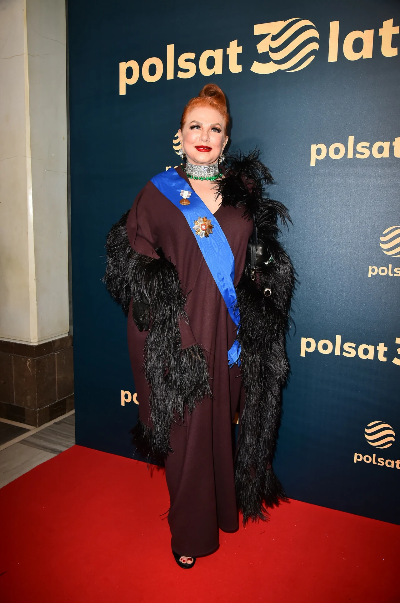 Wielka Gala z okazji 30-lecia Telewizji Polsat: Georgette Mosbacher Wielka Gala z okazji 30-lecia Telewizji Polsat: Georgette Mosbacher