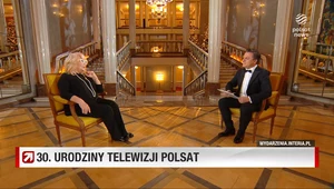 Nina Terentiew w "Gościu Wydarzeń": Prezes Solorz przyjechał i powiedział: Zrobię telewizję