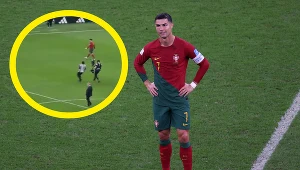Kadra świętowała, a Ronaldo... swoje! Wszystko nagrała kamera
