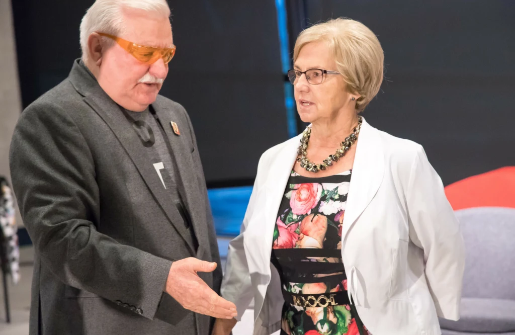 Lech Wałęsa i Danuta Wałęsa