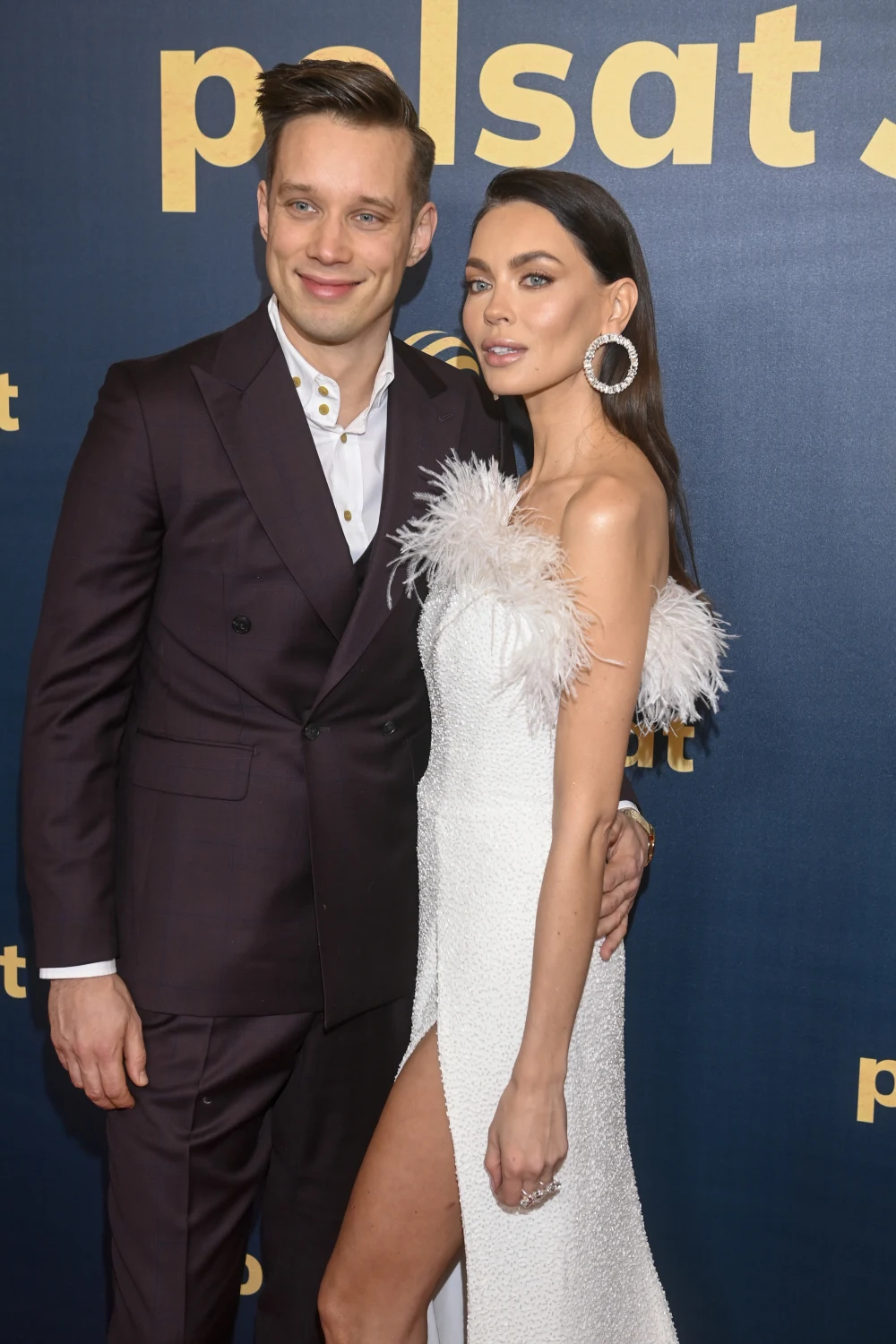 Edyta Zając i Michał Mikołajczak na gali 30-lecia Polsatu