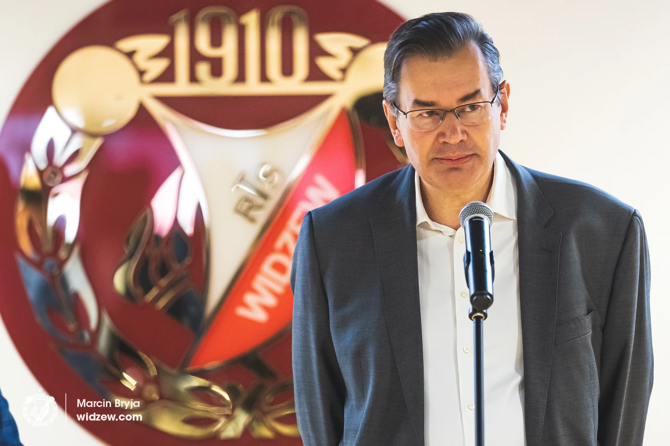 Tomasz Stamirowski, właścicel Widzewa Tomasz Stamirowski, właścicel Widzewa