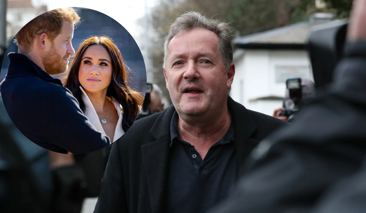 Meghan, Harry i Piers Morgan Meghan, Harry i Piers Morgan