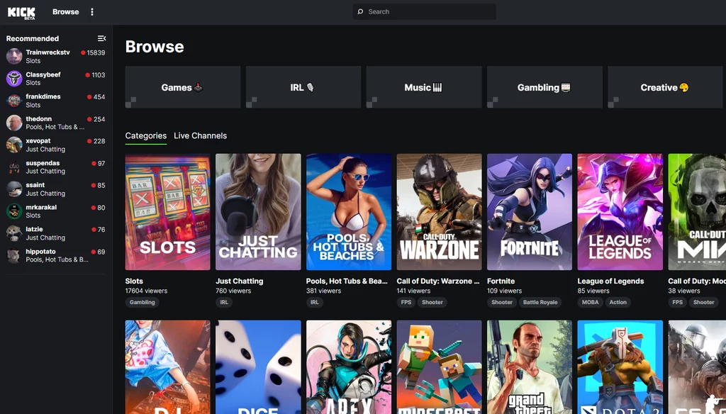 Kick.com - nowa platforma do streamowania. Co niej wiemy? Zarobki, streamerzy, popularność