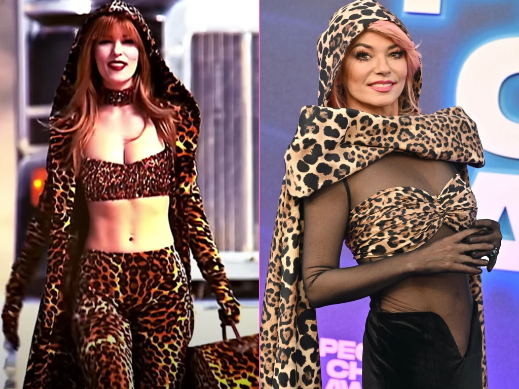 Shania Twain kiedyś i dziś