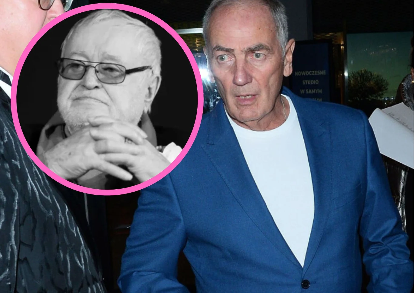 Karol Strasburger i Jan Nowicki Karol Strasburger i Jan Nowicki