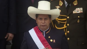 Zdymisjonowany prezydent Peru Pedro Castillo