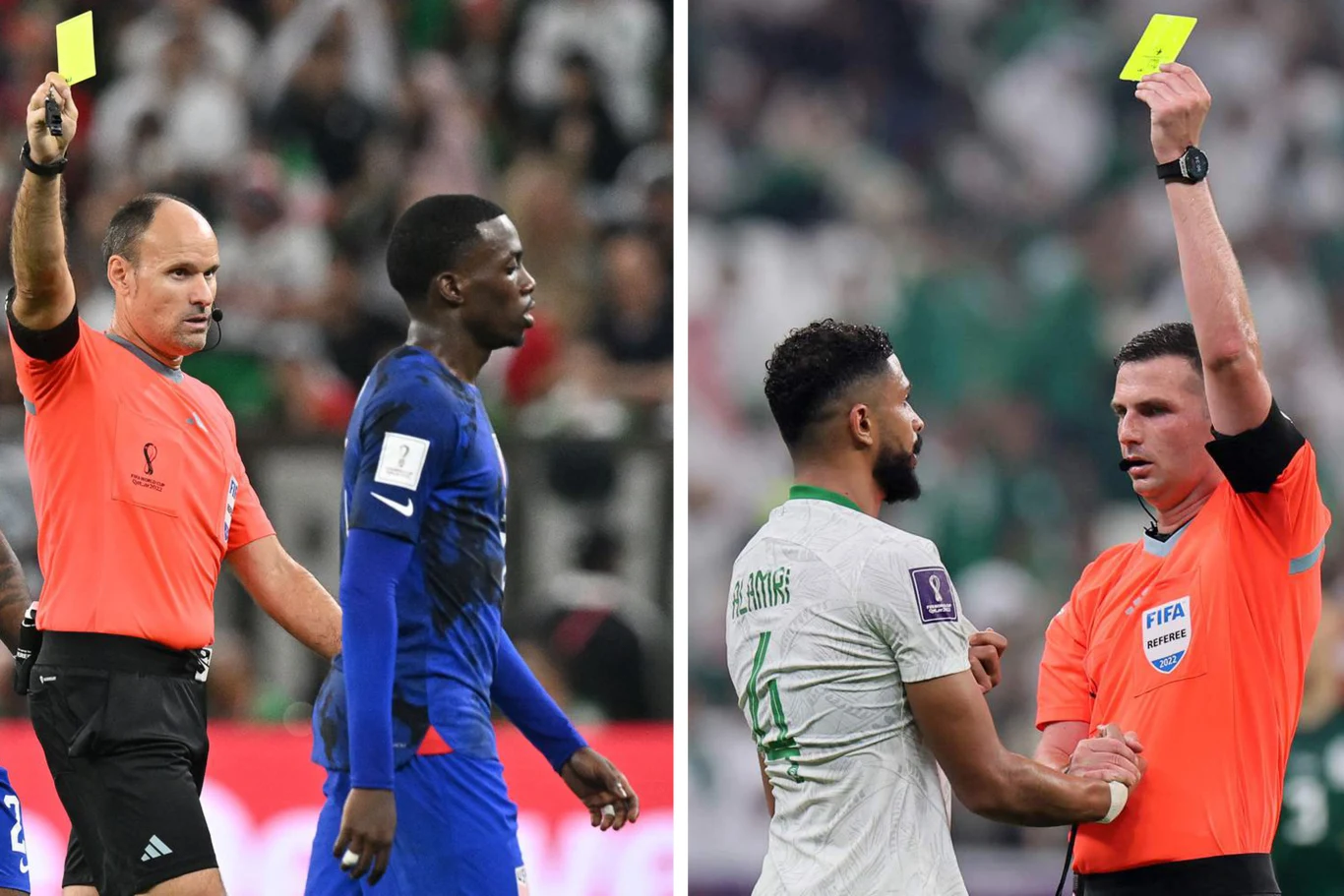 Antonio Mateu Lahoz i Michael Oliver poprowadzą dwa piątkowe ćwierćfinały na mundialu: o 16 Brazylia zagra z Chorwacją, a o 20 - Holandia z Argentyną Antonio Mateu Lahoz i Michael Oliver poprowadzą dwa piątkowe ćwierćfinały na mundialu: o 16 Brazylia zagra z Chorwacją, a o 20 - Holandia z Argentyną