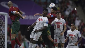 Szwajcaria w meczu z Portugalią na mundialu 2022