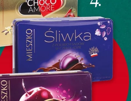Śliwki w czekoladzie Mieszko
