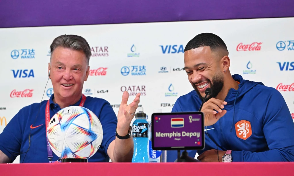 Louis van Gaal i Memphis Depay