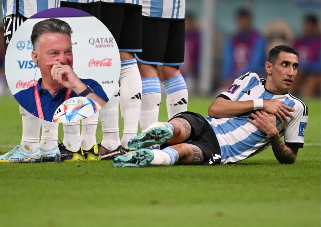 Angel Di Maria nie miał po drodze z Louisem van Gaalem Angel Di Maria nie miał po drodze z Louisem van Gaalem
