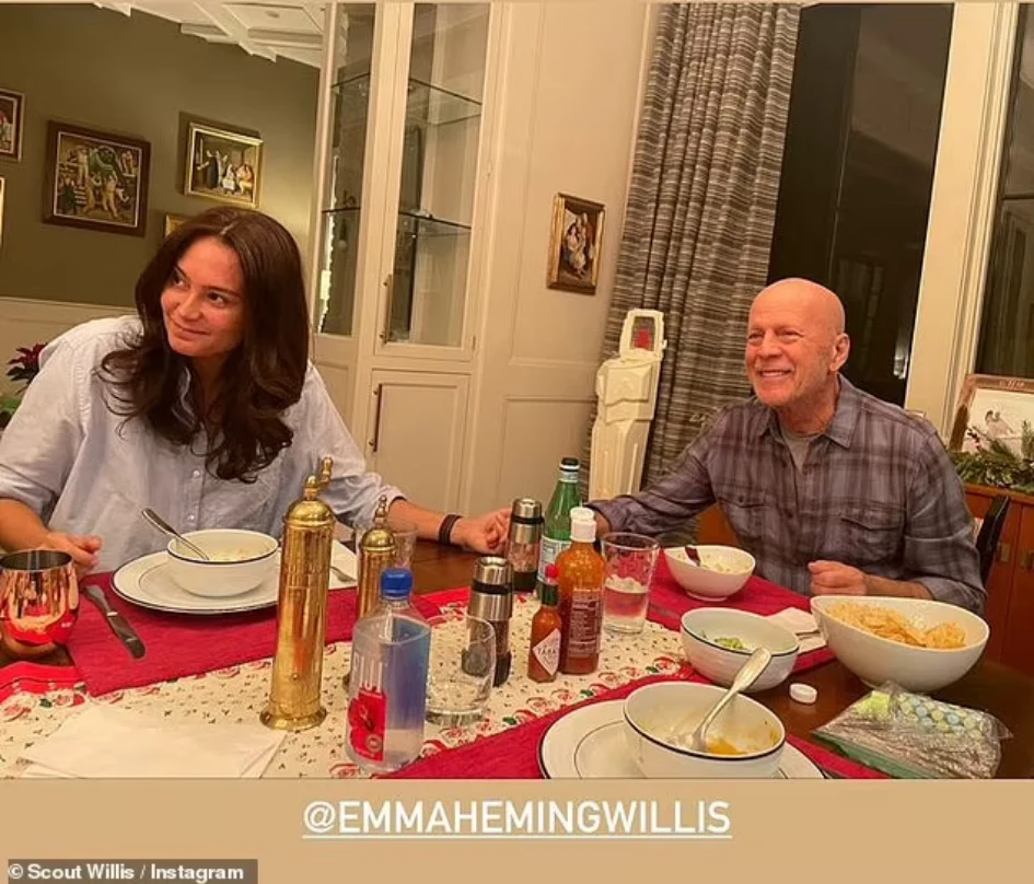 Bruce Willis i Emma Heming Bruce Willis i Emma Heming