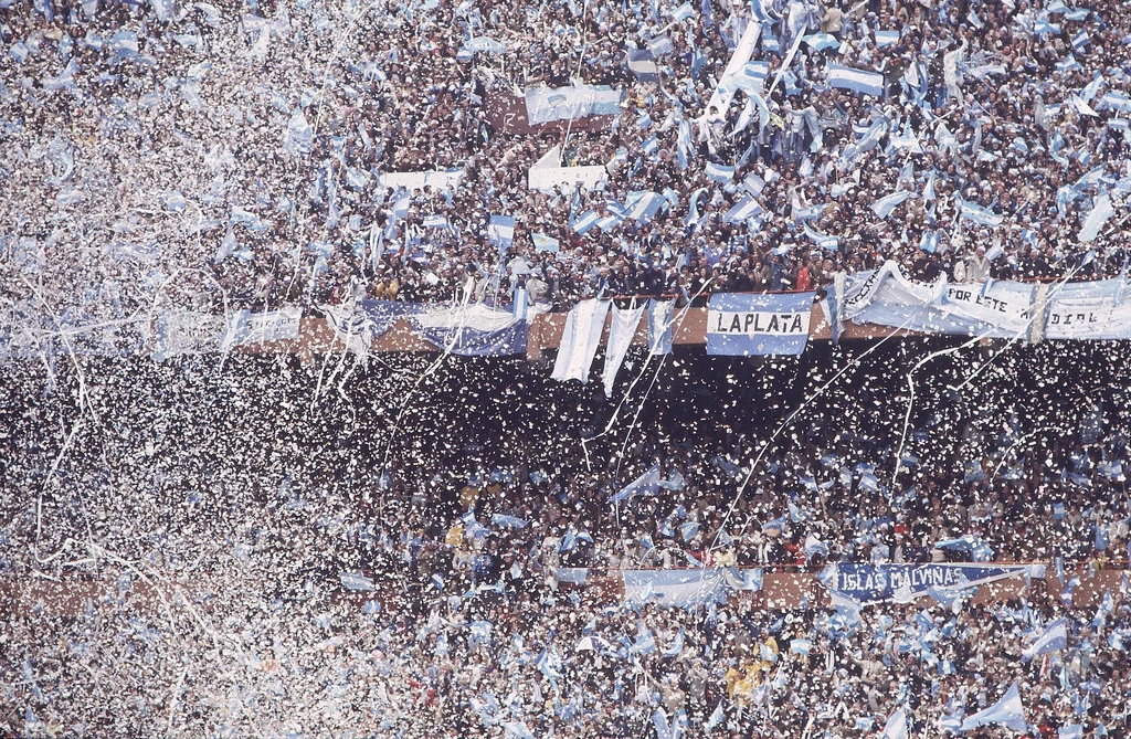 Stadion Monumental podczas finału mistrzostw świata w 1978 r. Stadion Monumental podczas finału mistrzostw świata w 1978 r.