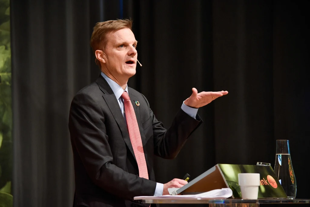 Jens Henriksson, prezes Swedbanku