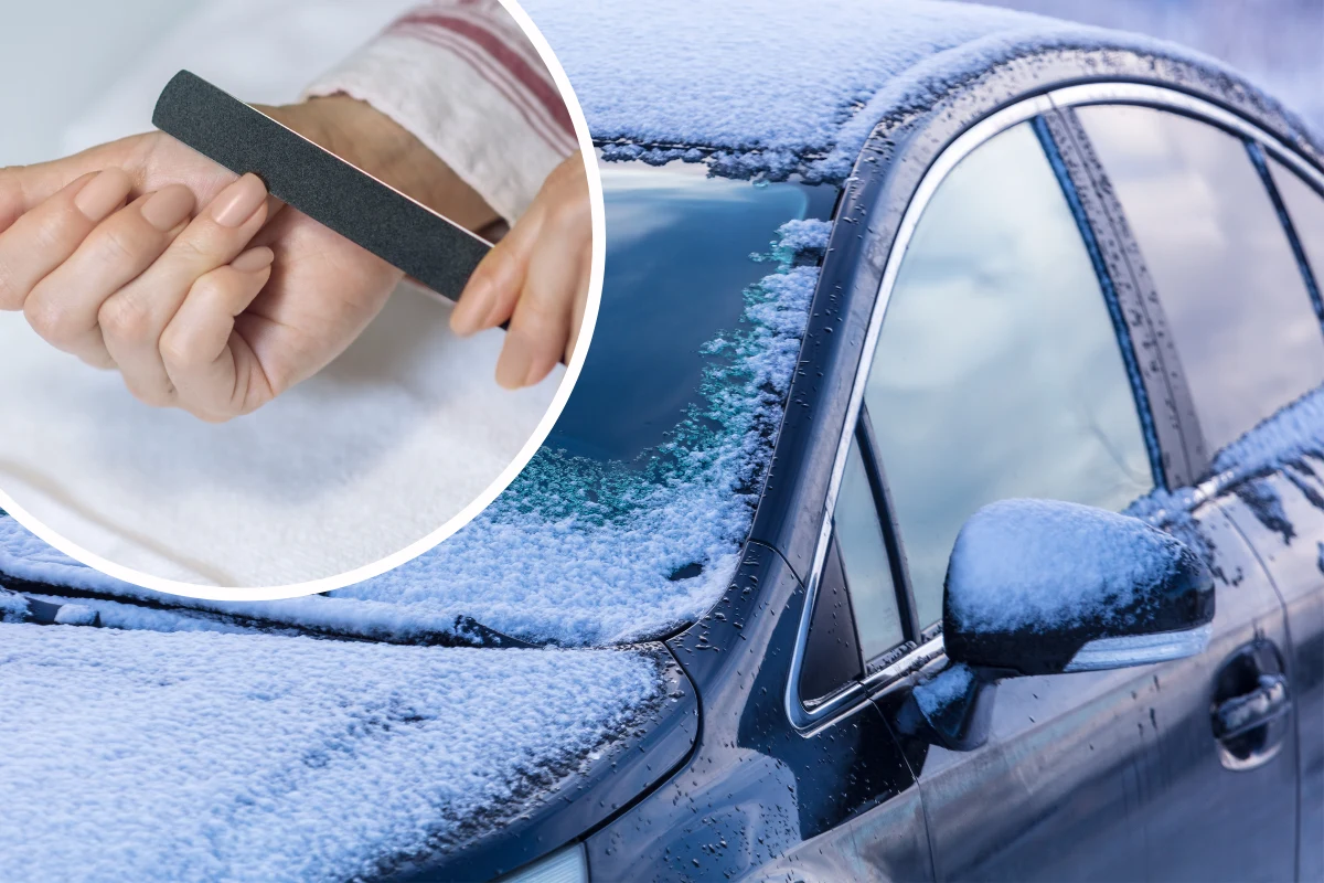 Pilniczek do paznokci może pomóc w walce z brudnymi wycieraczkami Pilniczek do paznokci może pomóc w walce z brudnymi wycieraczkami