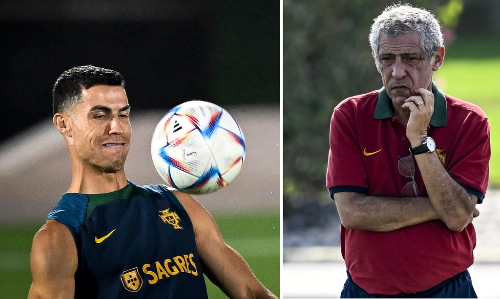 Trenerowi Fernando Santosowi nie brakuje siwych włosów na głowie, a tu jeszcze musi gasić pożary po wybrykach Crisiana Ronaldo Trenerowi Fernando Santosowi nie brakuje siwych włosów na głowie, a tu jeszcze musi gasić pożary po wybrykach Crisiana Ronaldo